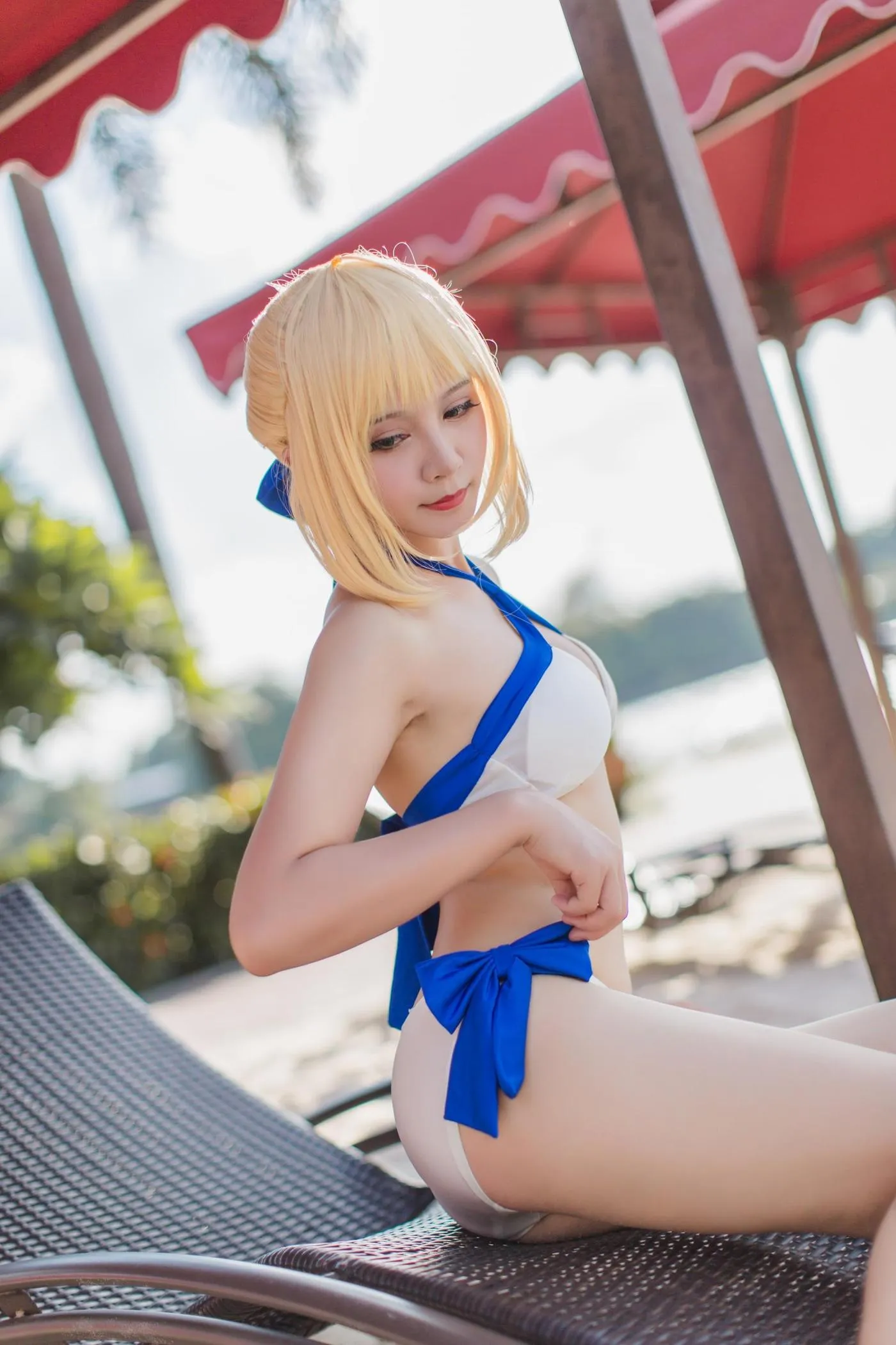 秋山AkI – NO.07 水着弓SABER [24P]插图